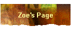 Zoe's Page